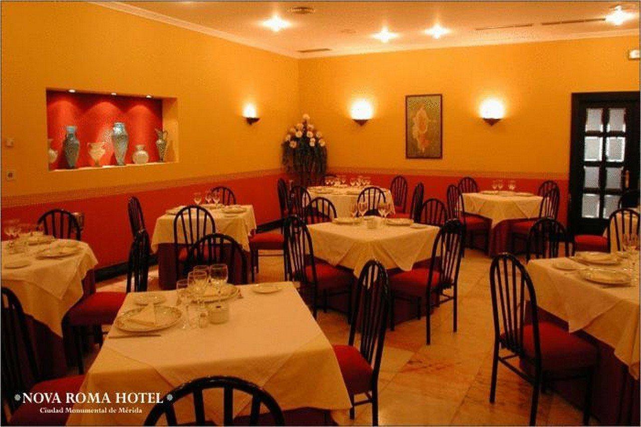 Hotel Nova Roma Mérida Restaurant foto